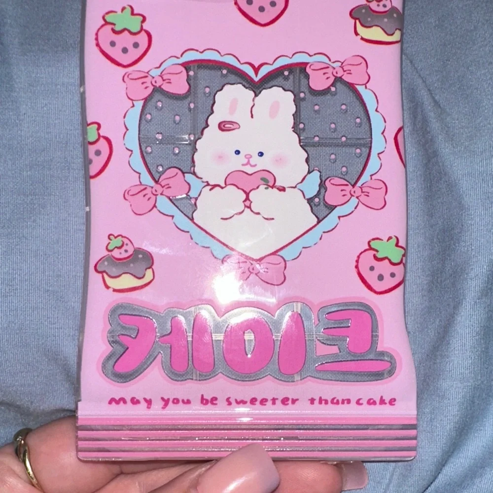 Pink Bunny Phone Case with Strawberry Design IPhone 14 Pro Max BNWT On The Case